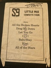 Little Mix Confetti Tour - Set List