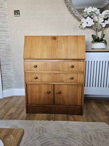 Vintage teak bureau - ​vintage,