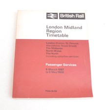 Railway Passenger Timetable BR