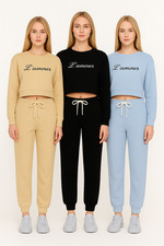 Womens Ladies 2PCS Loungewear