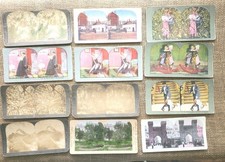 Lot Of 12 Antique Stereoview