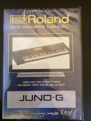 Roland juno dvd video - juno, g