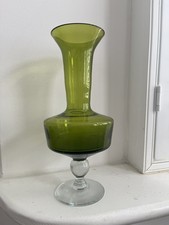 Mid Century Empoli Green Glass