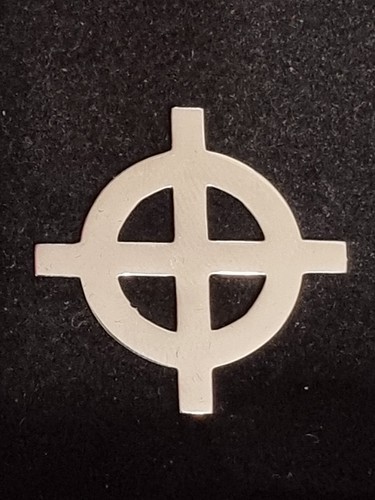 Chrome celtic cross - chrome,