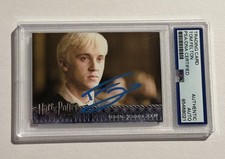 TOM FELTON SIGNED AUTO Harry
