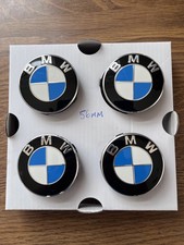 4 X GENUINE Original BMW F40 1 SERIES 56mm ALLOY WHEEL CENTRE CAPS 6850834 840