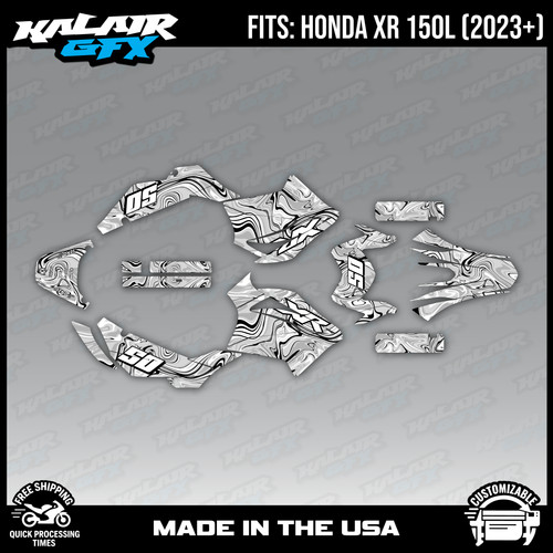 Graphics kit for - graphics, honda