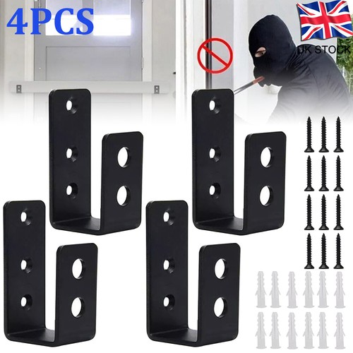 Door barricade brackets - 4x,