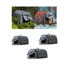 Cat House for Outdoor Cats Stray Cat Shelter Kitten Cave Warm Insulated Anti
