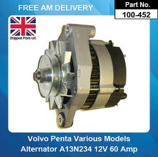 Alternator For Volvo Penta MD2010 MD2020 MD2030 MD2040 1993- 12V 60Amp