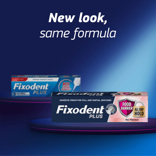 Fixodent plus best - (blue),