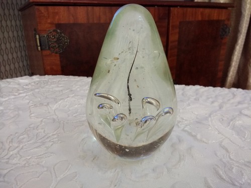 Vintage paperweight heavy art - vintage,