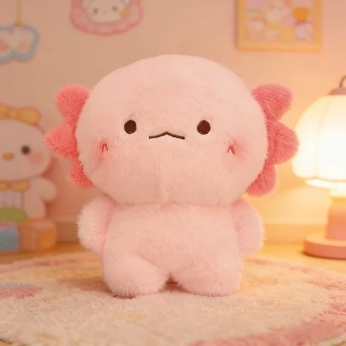 Cute axolotl plush - 1,