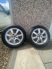Jaguar X Type Alloy Wheels With Winter Tyres