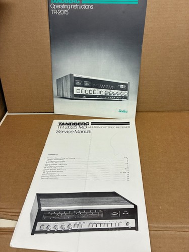 Tandberg 2025 receiver - tr-2025,