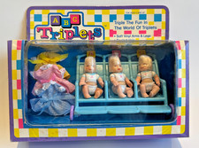 Vintage 1980's ABC Triplets