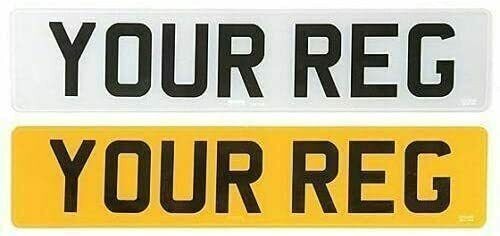 Number plates premium - plates, 2d