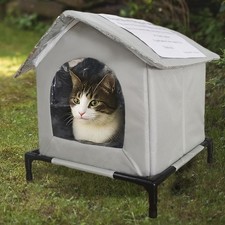 Waterproof Outdoor Pet House Cat Dog Shelter Warm Foldable Bed Puppy Kennel