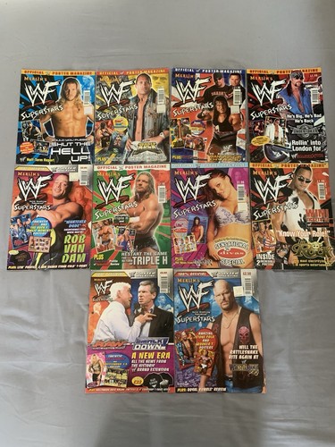 Wwf merlin magazine bundle - magazine,