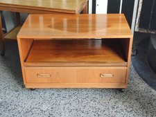 Vintage G Plan Fresco Mid Century Teak TV/Media Unit with Shelf & Drawer