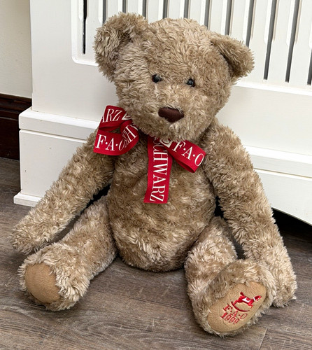 Fao schwarz beige plush - fao,