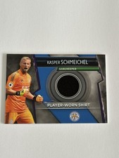 MATCH ATTAX ULTIMATE 2018/19 18/19 KASPER SCHMEICHEL PLAYER-WORN SHIRT