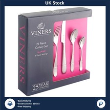 Viners 24-Piece Stainless