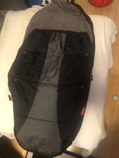 Universal Footmuff Black Fit Pushchair Buggy Compatible With Babyzen Yoyo