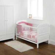Great Condition - East Coast Angelina Cot Bed - White - Collect With Shiply