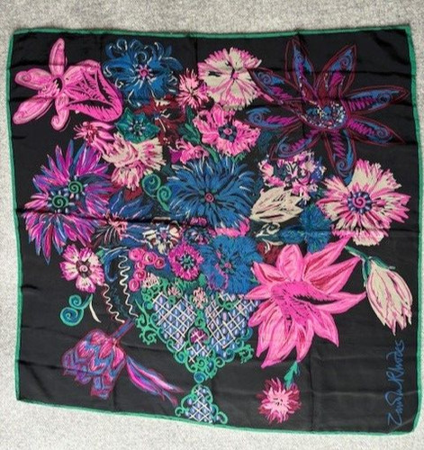Zandra rhodes vintage - rhodes, silk
