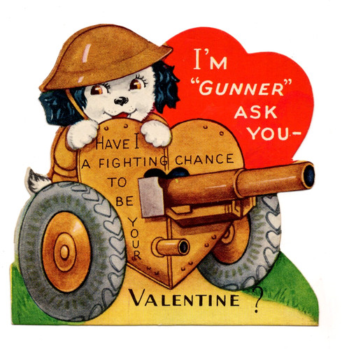 Vintage valentine day card - valentine's,