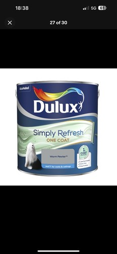 Dulux simply refresh one - refresh, coat