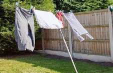 2.4m Galvanised Washing Line