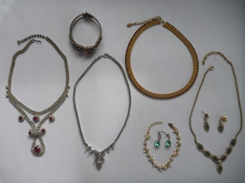 Job lot vintage diamante - job,