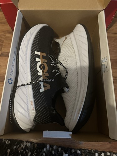 Hoka carbon black white - carbon,