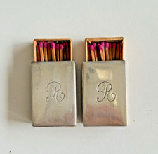 2 Sterling Silver Matchbox
