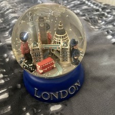 Vintage London Snow Globe