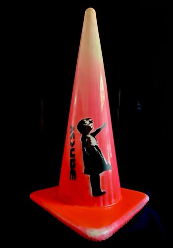 Large banksy balloon - large-,