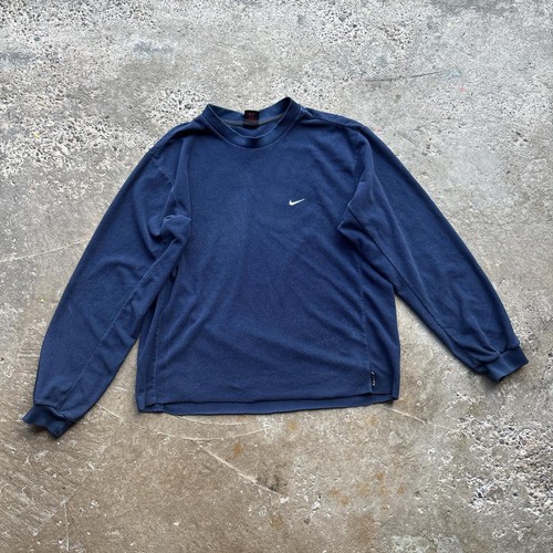 90s navy nike fleece - navy,