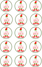 15 X 2 Inch I'm back Elf on the Shelf Cake Toppers PRECUT