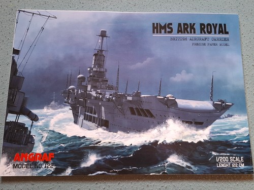 Hms ark royal paper model - ark,