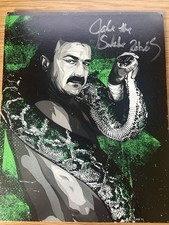 Jake The Snake Roberts Signed