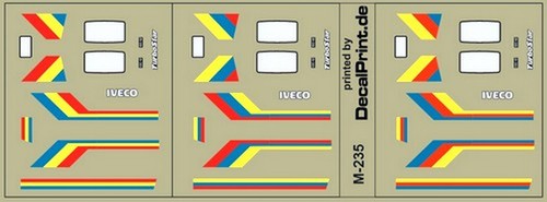 Decals set iveco turbostar - 1,