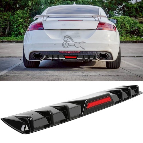 Gloss black rear - black, diffuser