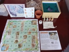 Vintage Beatrix Potter Paths and Burrows (Snakes and Ladders) Board Game 1988