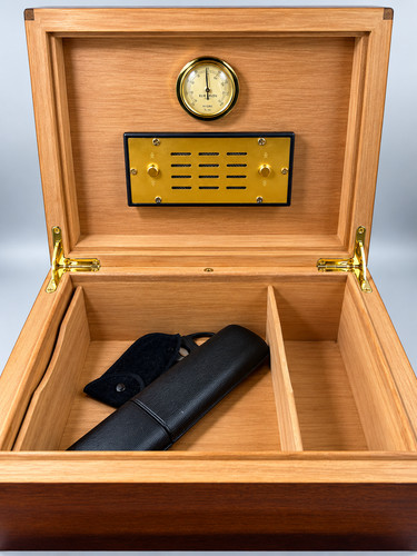 Elie bleu humidor luxury cigar - luxury,