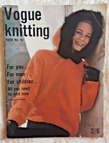 Vintage vogue knitting book - vogue,