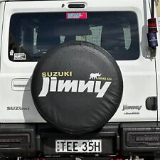Jimny Spare wheel 15 tyre cover covering back PVC leather Rhino 4x4 Suzuki Gen 4