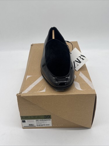 Zara mocassin loafers black - mocassin,