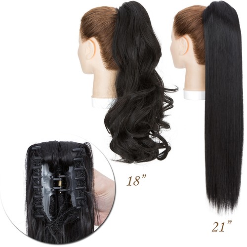 Extra thick real claw ponytail - thick,